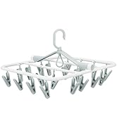 Foyer Nuage Plastic PP Drying Hanger, Anti-Rusty Drying Rack for Clothes, Socks, Lingeries, Delic...