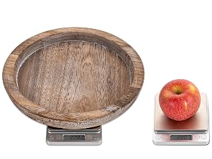 ROUND WOODEN TRAY