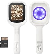 Digital Autofocus Microscope, 2.8" IPS Screen Magnifier, Take Photo & Video | 32 GB Card, Magnify...