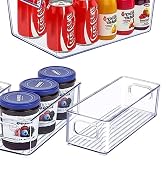 4 Large and 4 Small Stackable Storage Containers