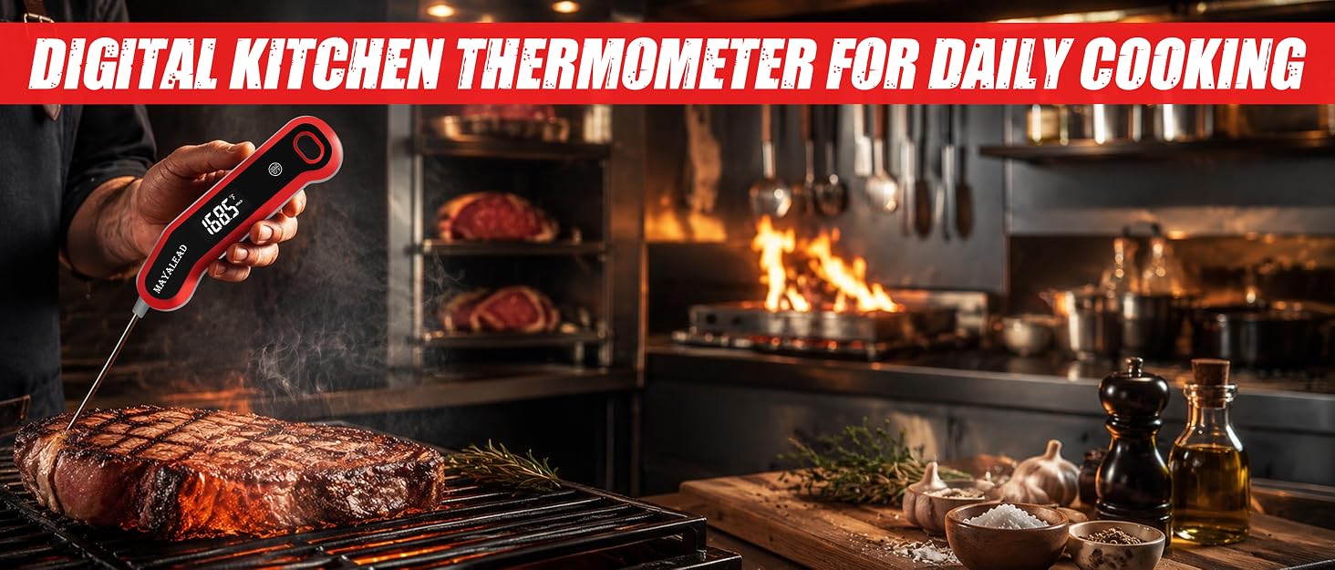 Digital meat thermometer
