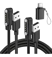 Tedubax 2-Pack USB & USB-C Charger for PLAUD Note AI/Note Pro AI Voice Recorder Charger, Plaid Ch...