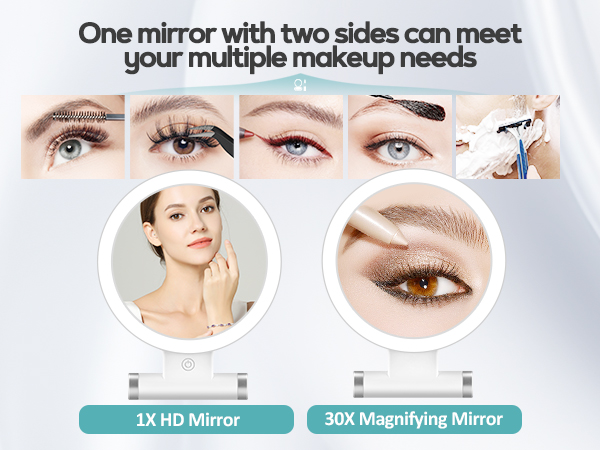 desk makeup mirror