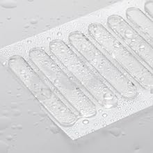 self-adhesive cabinet bumper clear