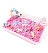 Sensationally OT - Unicorn Sensory Sand Bin - Sensory Toys for Toddlers, Learn Through Play, Educ...