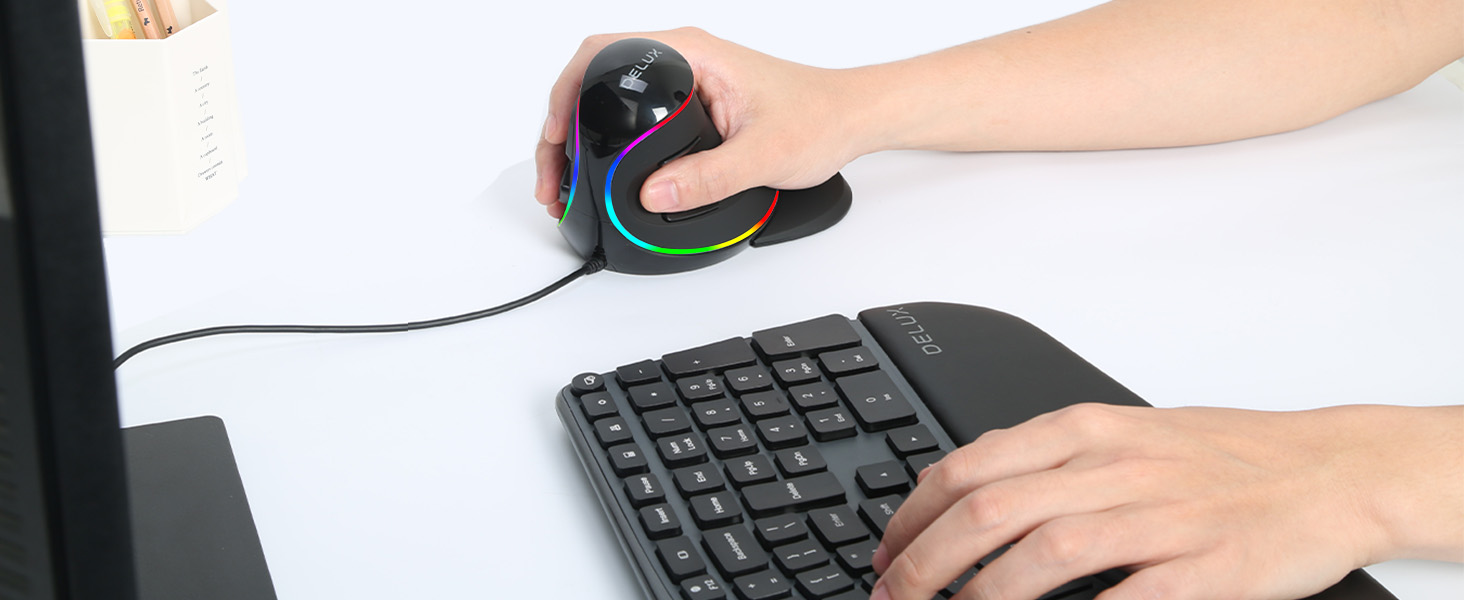 large ergonomic mouse