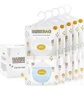 Vacplus Moisture Absorbers Packets, Fragrance Free 5 Pack, Humidity Packs, Dessicant Packets, Han...