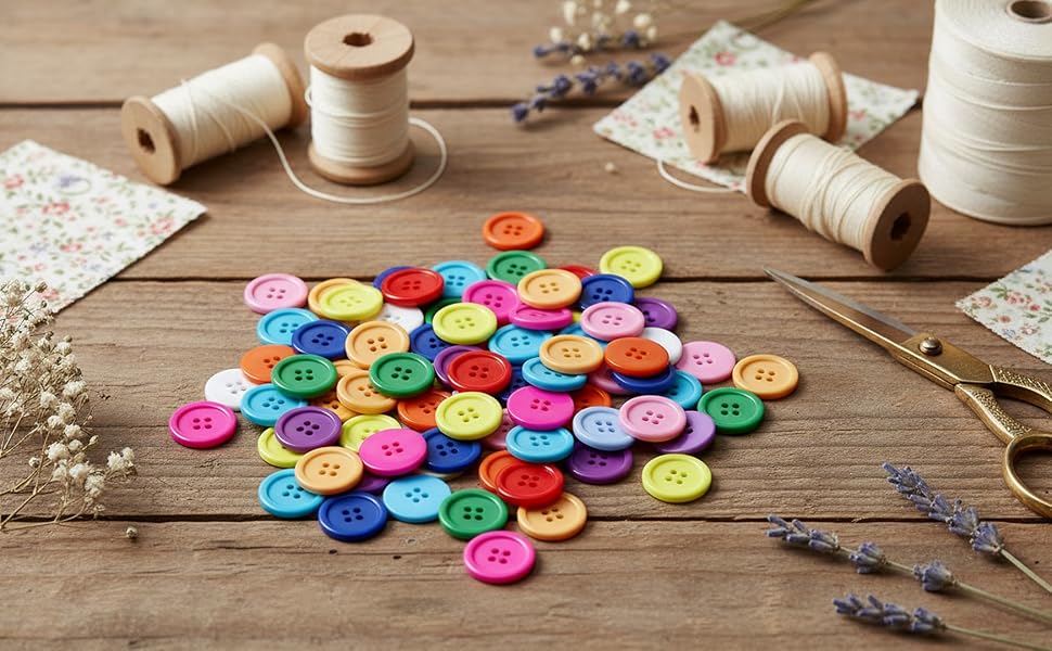 25mm 1 inch resin buttons