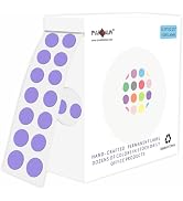 PARLAIM Dot Stickers 1/4 Inch Permanent Color-Code Sticker Label, 1000 PCS Circle Labels per Disp...