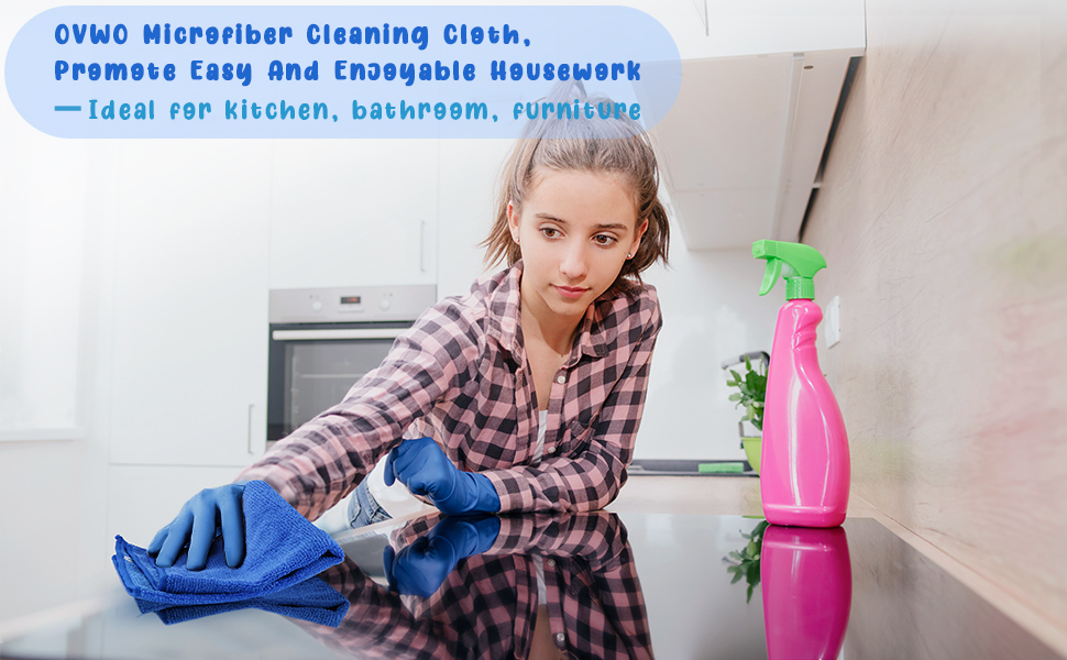 OVWO, Promote Easy And Enjoyable Housework Ideal for kitchen, bathroom, furniture
