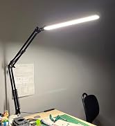 SKYLEO Desk Lamp - Desk Light for 31.5" Tall - 5 Color Modes X 11 Brightness Levels - Adjustable ...