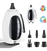 Togvu Electric Balloon Pump, 3-in-1 Electric Air Pump for Latex Foil Mylar Balloon Inflation, Dua...