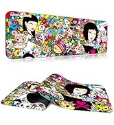 Tokidoki Unicorno Mouse Pad Large Gaming Computer Mouse Pad Extended Keyboard Desk Accessories fo...