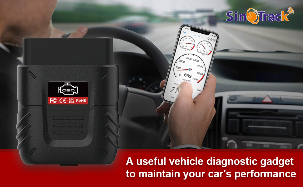 SinoTrack OBD2 Scanner Bluetooth