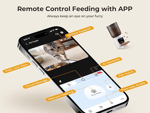 cat feeder automatic
