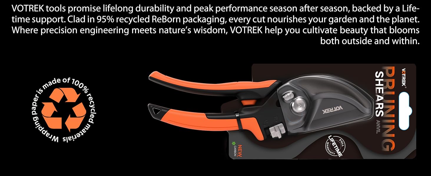 VOTREK Anvil Pruning Shears