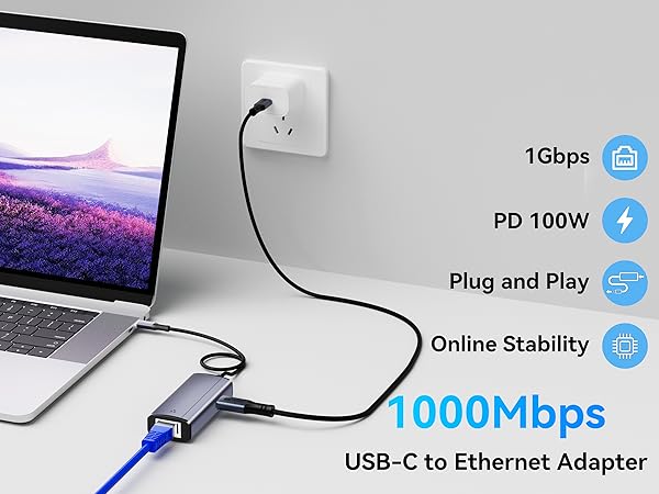 Type-C Gigabit Ethernet