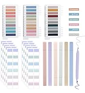 Roamall Book Annotation Kit Book AnnotationTabs 720PCS Sticky Tabs for Reading Flag Tabs with 6PC...