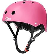 JBM Skateboard Helmet - Lightweight, Adjustable & Ventilated Helmet for Scooter, Roller Skate, In...