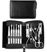 Manicure Kit, FAMILIFE Professional Manicure Set Nail Kit, 11 in 1 Stainless Steel Nail Clippers ...