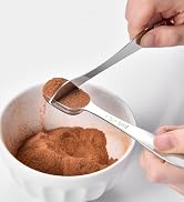 18/8 Stainless Steel Measuring Spoons: Doosu Heavy Duty Rectangular Spoon Square Teaspoon Tablesp...