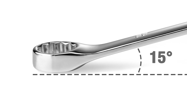 15-degree offset