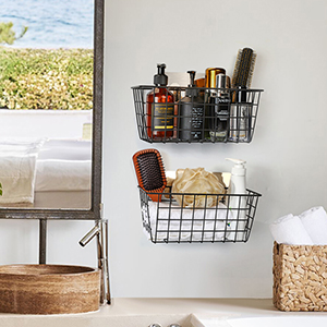 wire baskets for storage