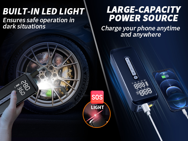 car tire air pump portable wheel & tire air compressors & inflators mini air compressor for car