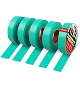 RED WOLF 5 Pack Green Electrical Tape 3/4 Inch x 66 Ft Industrial Grade UL/CSA Listed 7 Mil Thick...