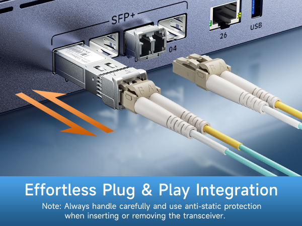 LC SFP multimode 1.25 Gbps module for Cisco Ubiquiti TP-Link Huawei Netgear