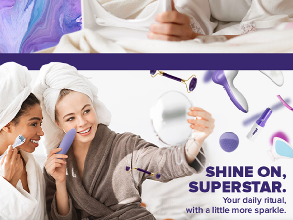 Plum Beauty Shine on Superstar