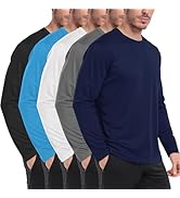 HovSiyla Long Sleeve Shirts for Men UV Sun Protection Outdoor Shirts for Running Fishing Hiking
