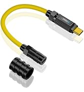Poyiccot USB C Extension Cable Short, 140W USB C Male to USB C Female Extension Cable, 20Gbps USB...