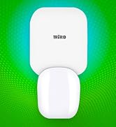 TruRid Indoor Plug-in Fly Trap | Reusable Electronic UV Light Bug Killer for House Flies, Fruit F...