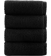 Hammam Linen Washcloth Set Premium Original Turkish Cotton, Hotel Quality for Maximum Softness & ...