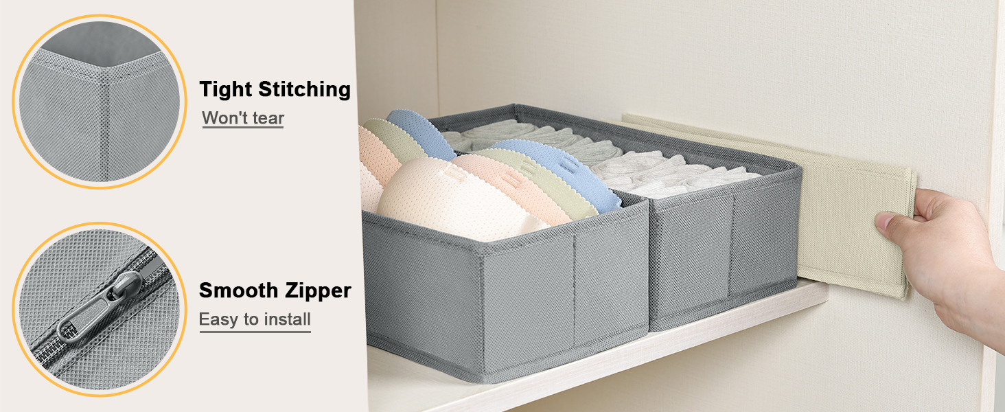 4 Packs Drawer Organizer Clothes, bring you a easier and enjoyable lifestyle.