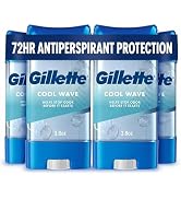 Gillette Antiperspirant and Deodorant for Men, 72hr Clinical Strength Sweat & Odor Protection, Lo...