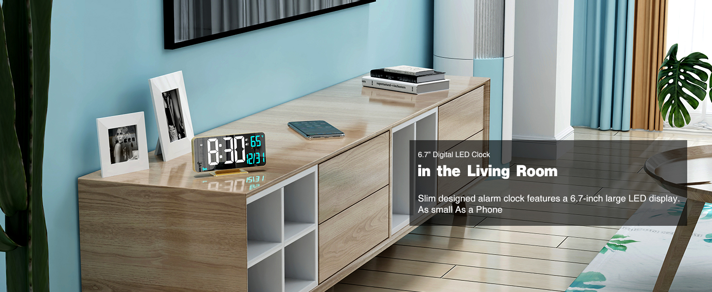 digital led clock