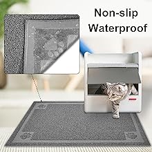 Cat litter mat