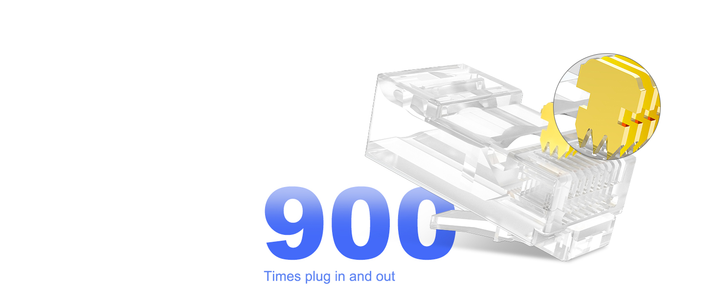 rj45 pass through connector
