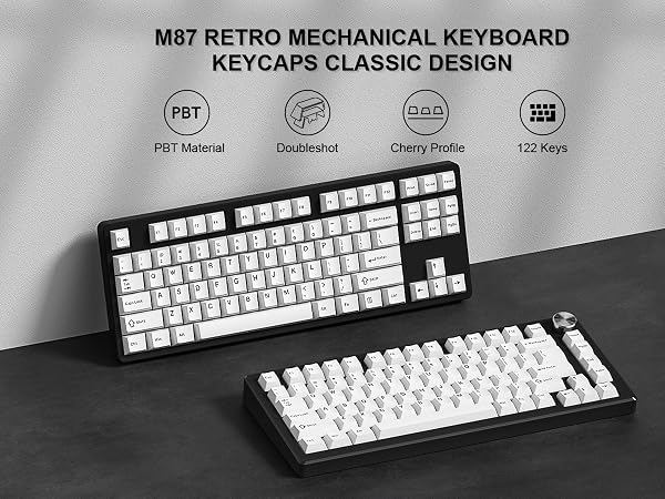 white keycaps