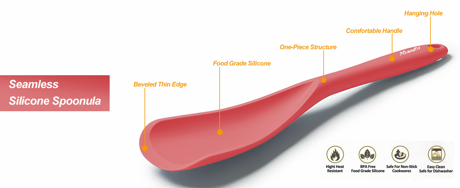 Red spatula