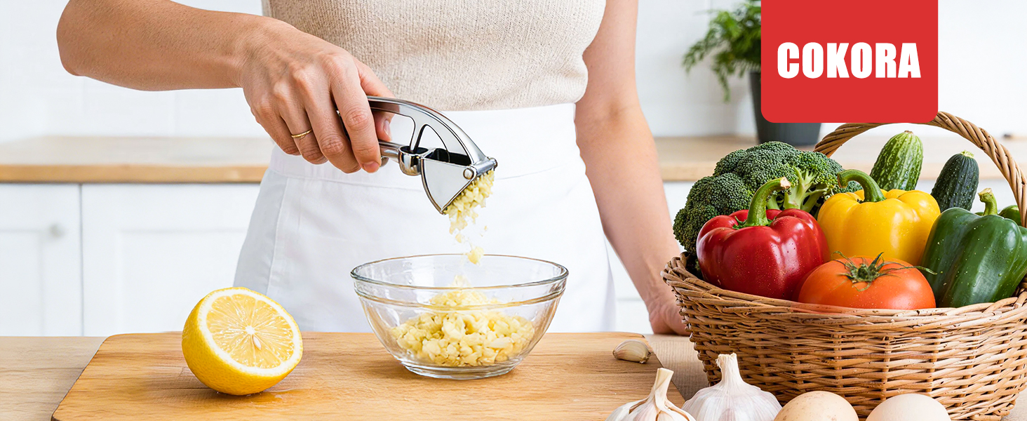 garlic press