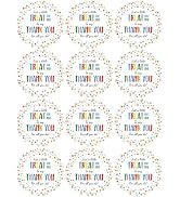 WALENGIF Thank You for All You Do Stickers