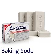 Baking soda bar soap face cleanser for deep pore care, acne body wash for oily skin