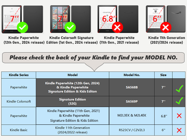 kindle paperwhite 7 inch case