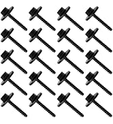 WZP 20 PCS Fender Liner Screws, Auto Body Fender Screws Bolt Fasteners, Car Accessories Bumper Sc...