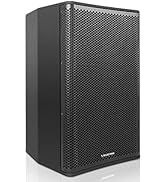 Sound Town Oberon Series 15" 1400W Powered PA/DJ Speaker with 2-Channel Mixer and Onboard DSP, TW...