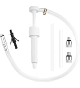 Transmission Fluid Pump Kit,Fluid Transfer Pump Automotive with 3/8" Swivel and 8mm 10mm Adapters...