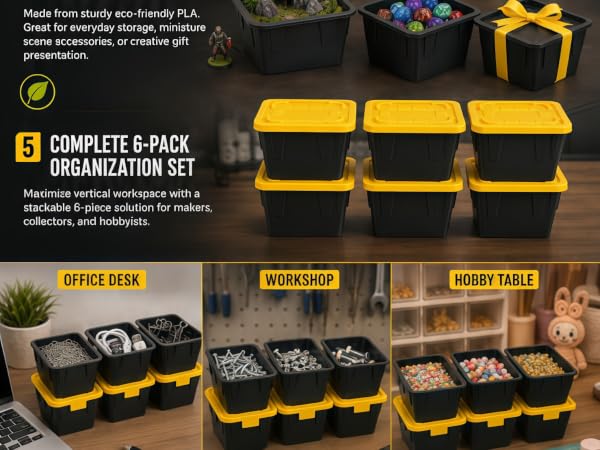 Mini Storage Bins